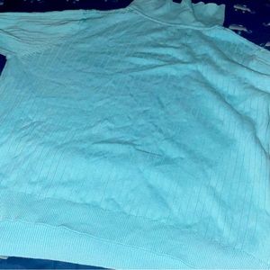 Blue sweater for sale.